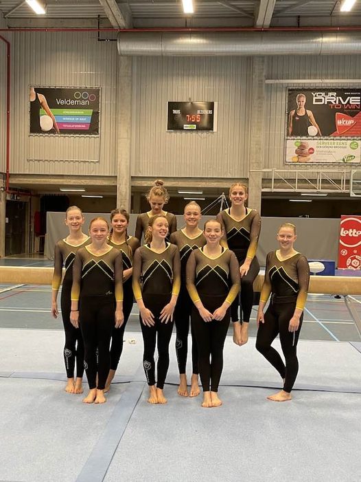 Wedstrijdseizoen gym '24 - '25